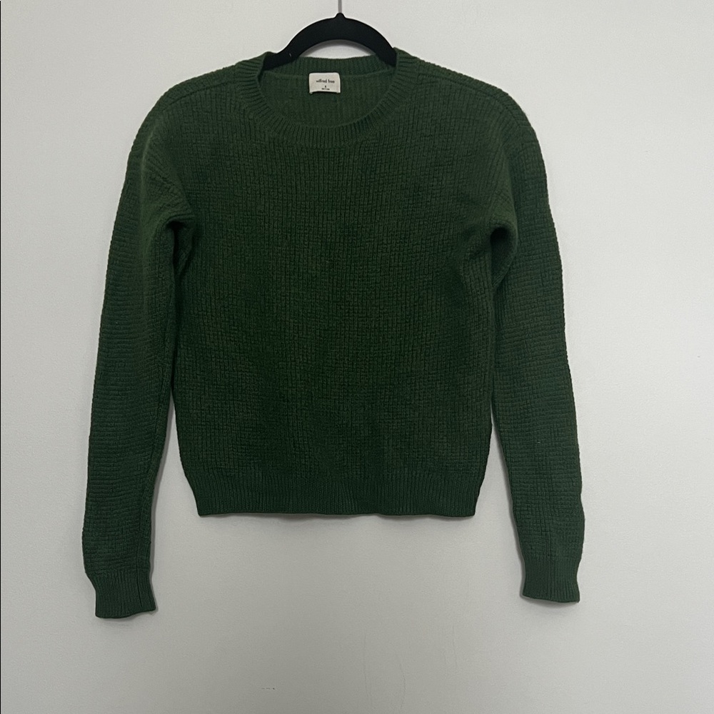 Wilfred Free Forest Green Knit Top